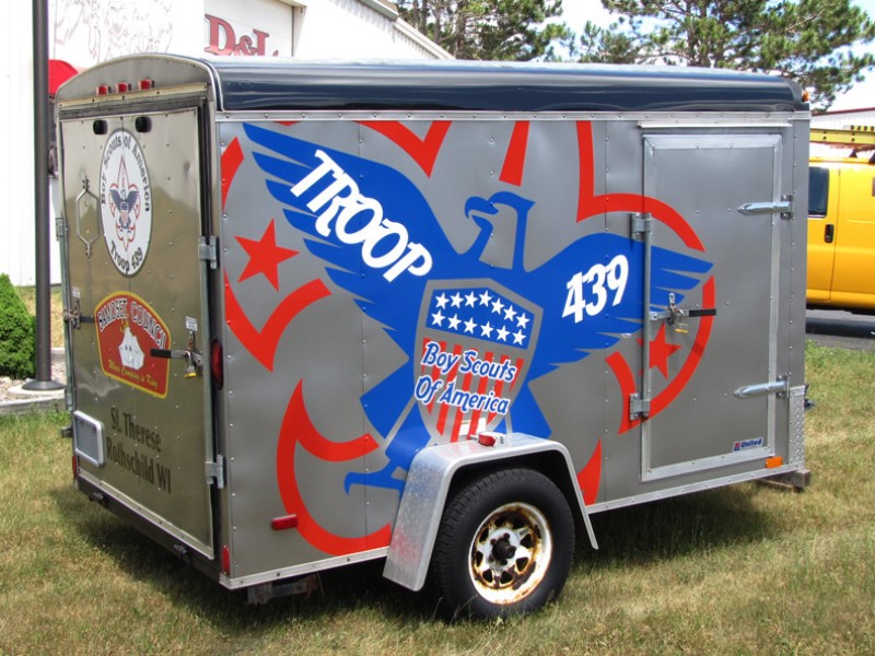 Boy Scouts Trailer Graphics