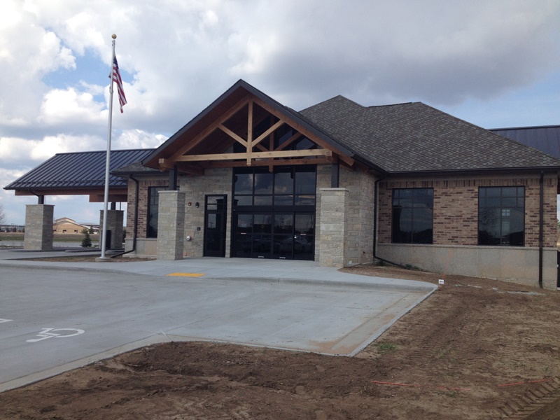 Investors Community Bank Flagpole Installation