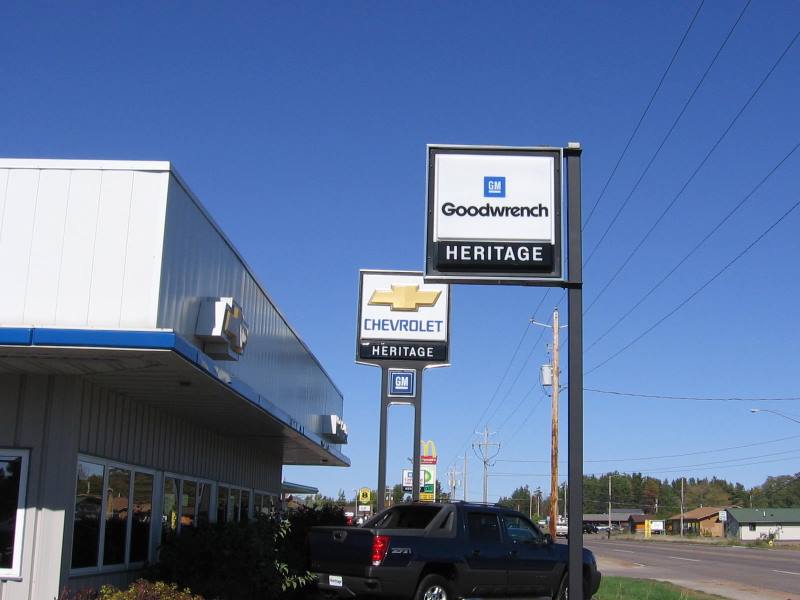 Chevrolet GM Signage Installation