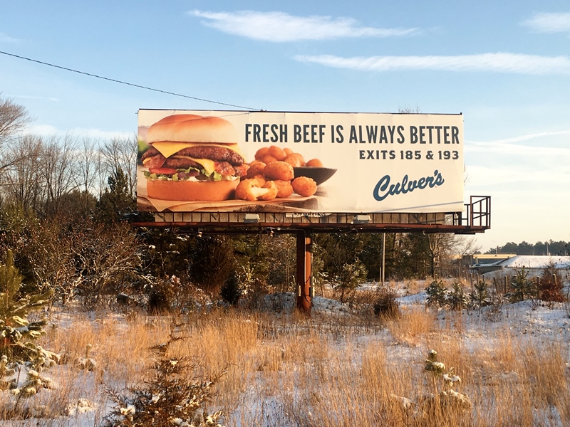 Culvers Billboard